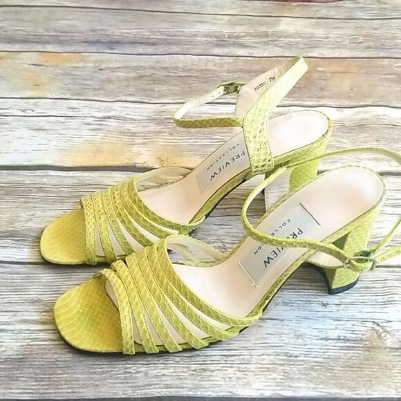 Preview Collection Leather Sandal Sz 7N - Picture 1 of 7